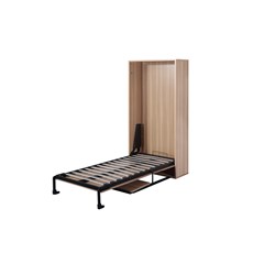 Single Wall Bed with Desk