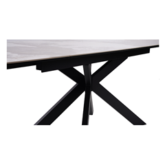 Extendable Chinese Ceramic Table 160-240 x 90 x 76 cm