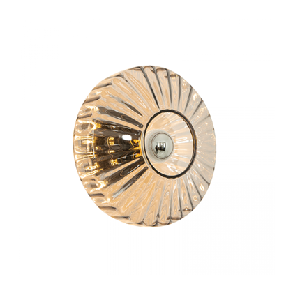 Ceiling wall Light E27 Max 40w Metal-glass Anodised Dark Grey