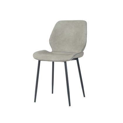 Dining Chair Pu Grey