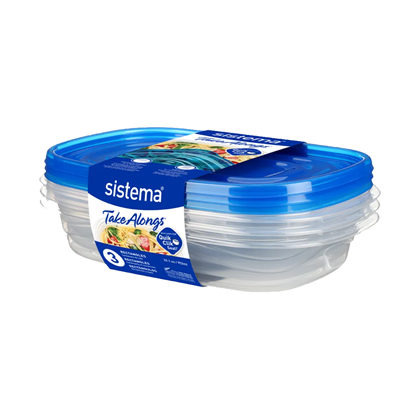 950ml Rectangle 3 Pack
