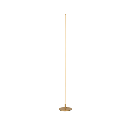 Floor Lamp – Aluminium & Silicone, Gold