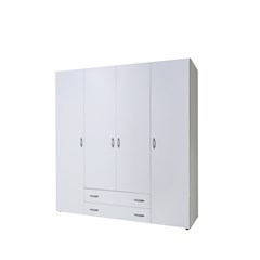 Wardrobe Cabinet - White
