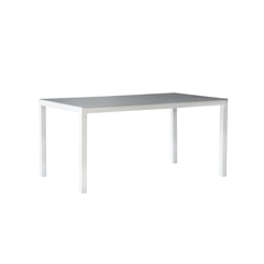 Dining Table 152-90cm - White