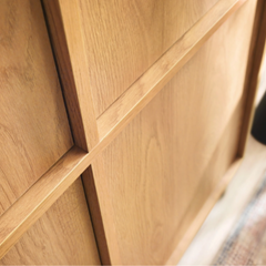 Carmel Oak Dresser – Warm Caramel Oak