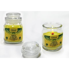 Citronella Candle In Jar H8.5cm 85gr