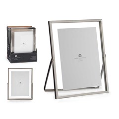 13x18cm Silver Metal Photo Frame