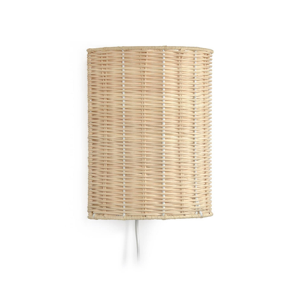 Rattan Wall Sconce