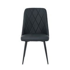 Dining Chair Black PU