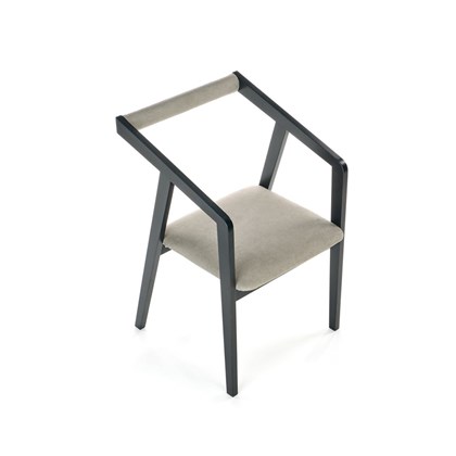 Upholstered Chair - Velvet Grey