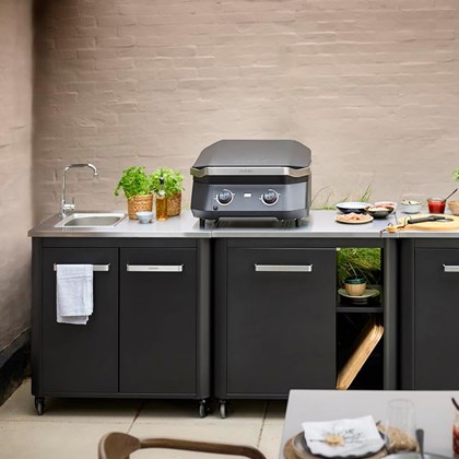 Outdoor Kitchen 90 With Sink and Tap