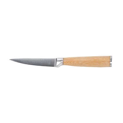 Paring Knife - Stainless Steel Blade - Bamboo Handle