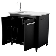 Outdoor Kitchen 90 With Sink and Tap