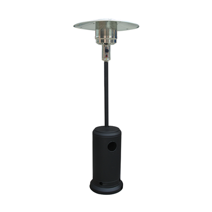 Stand Patio Heater In Matt Black