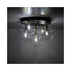 Black and Gold Ceiling Lamp 5L
