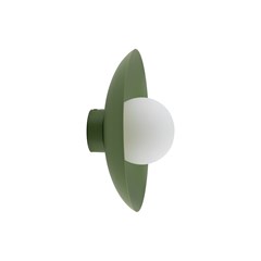 Wall Lamp Slate Glass - Green