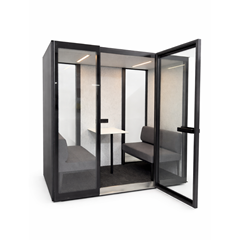 Acoustic Booth Meeting - Black