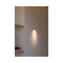 Lune Square Wall Light – White