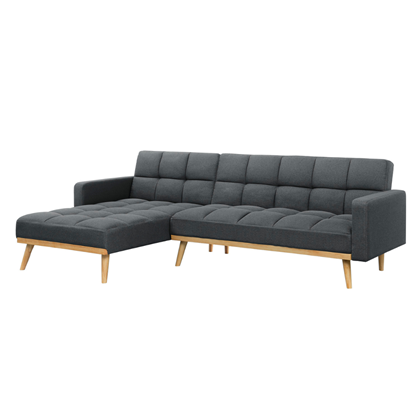 Corner Sofa bed Dark grey