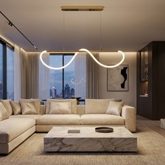 Modern LED Hanging Lamp - 4000K