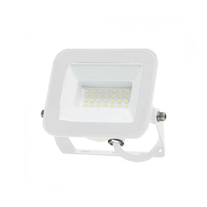 LED Floodlight White Body 20W 3000K