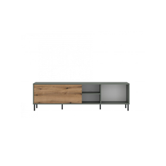 TV Unit Shelf – Grey-Green