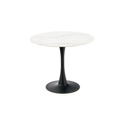 Ambrosio Table – Black & Marble