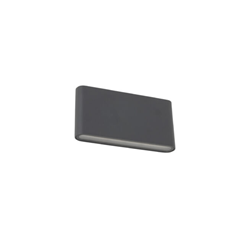 LED Wall Light M – Graphite & White
