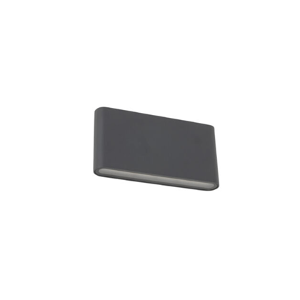 LED Wall Light M – Graphite & White