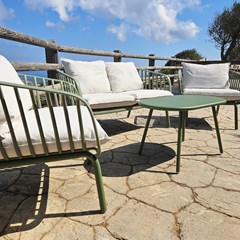 Garden Sofa Set of 4 - Green