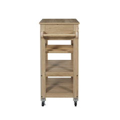 Trolly Table Wood – Natural Brown