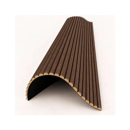Flexible Acoustic 120x80cm Panel – Dark Walnut