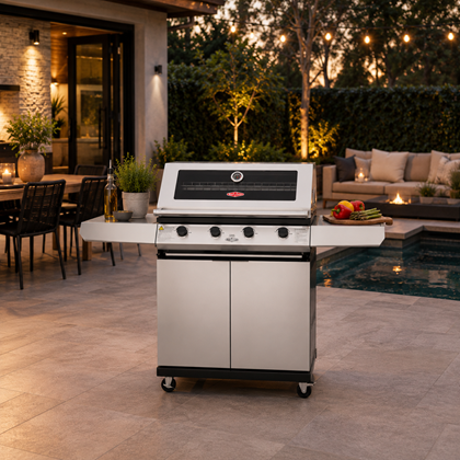 5 Burner BBQ with Trolley