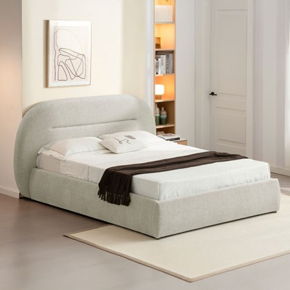 Upholstered Bed with Gas Lift – 160x200