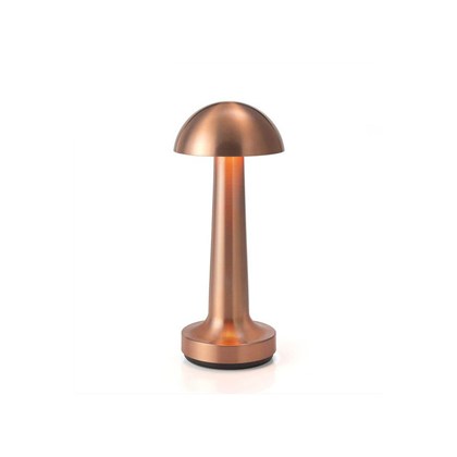 Portable Table Lamp Brushed Copper