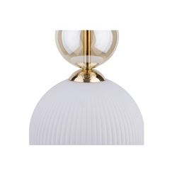 Sophia Cognac White Lamp