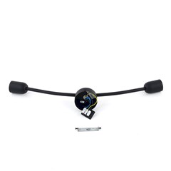 Wall Lamp Helix 2 - Black