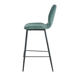 Barstool Microfiber Blue
