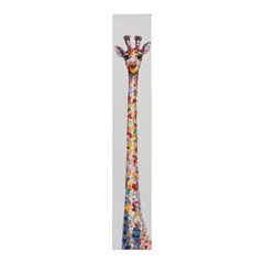 Slim Giraffe Painting 25x150 cm