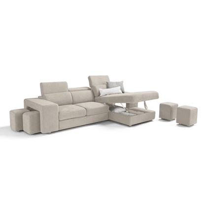 Sofa Bed 2-Seater With Chaise Longue Right 00294 - P20