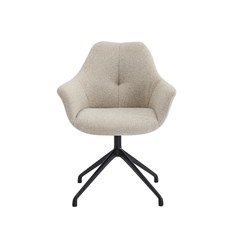 Fabric Swivel Armchair