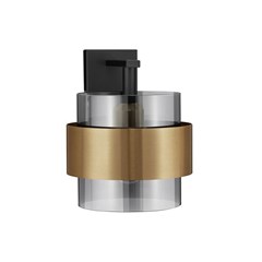 Midnight Brass Wall Light