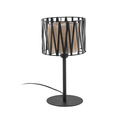 Bedside Lamp Harmony - Black & Nature