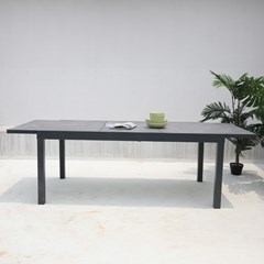 Dining Table Manual Sliding Extension