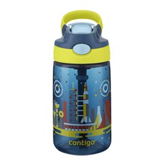 Kids Bottle Easy Clean 14oz Blue Space