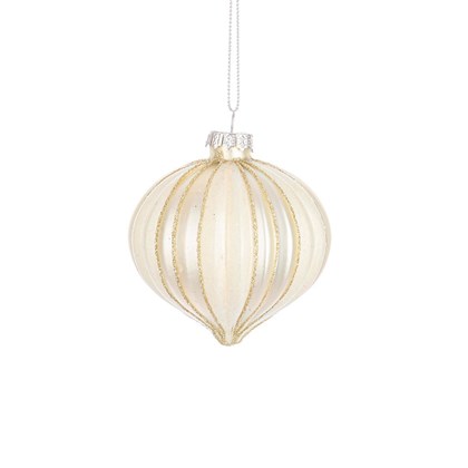 Clio Champagne Glass Ornament