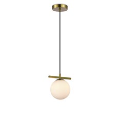 Pendant Lamp Iron& Glass D150 H1500MM Brass G9