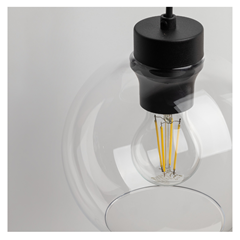 Cubus Transparent Wall Lamp