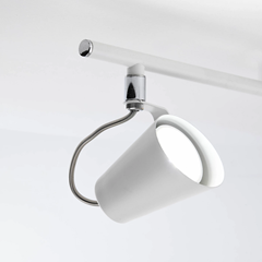 3L x5W LED Matte White Spotlight