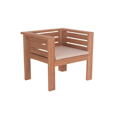 Garden Table Set Of 4 with Cushions